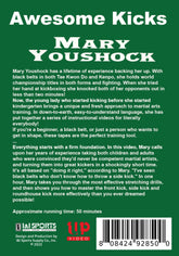 Awesome Series #1 Women Karate Kicking Taekwondo Karate Kenpo DVD Mary Youshock